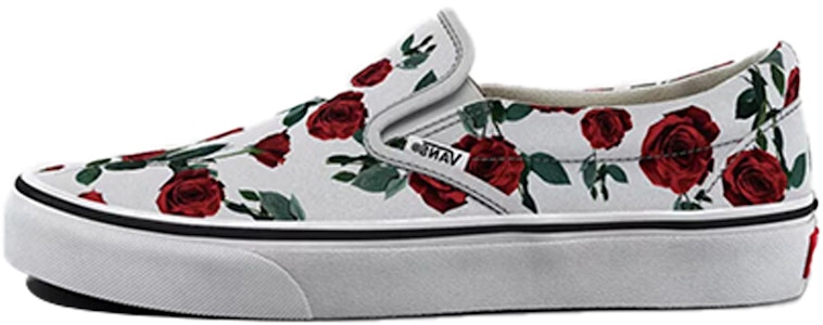 Vans 滑板鞋 白玫瑰圖案 低筒 設計 男女兼用 白玫瑰圖案 Buy Vans 滑板鞋 白玫瑰圖案 低筒 設計 男女兼用 白玫瑰圖案