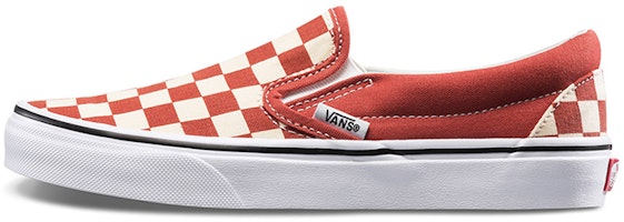 Vans Classic Slip-On Sneakers Red/White VN0A38F7ULL