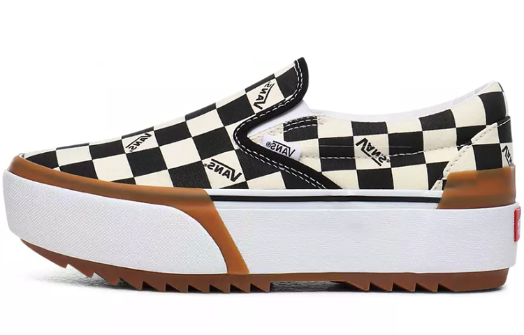 Buy Vans クラシックスリッポン スタックド チェッカー (Vans Kurashikkusurippon Sutakkudu Chekkā) VN0A4TZVVLV