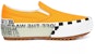 Vans Classic Slip-On Stacked 'Logo Stack - Bright Marigold' Terang VN0A4TZV1LC