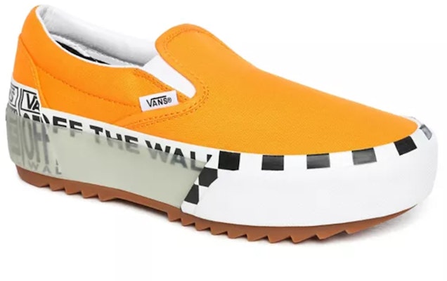 Vans经典套脚厚底鞋‘Logo叠加-亮金盏菊’ VN0A4TZV1LC Lookbook Vans经典套脚厚底鞋‘Logo叠加-亮金盏菊’ VN0A4TZV1LC