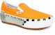 Vans Classic Slip-On Stacked 'Logo Stack - Bright Marigold' Terang VN0A4TZV1LC