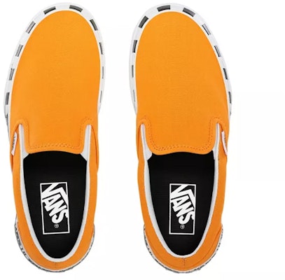 Vans Classic Slip-On Stacked 'Logo Stack - Bright Marigold' Terang VN0A4TZV1LC Shop Vans Classic Slip-On Stacked 'Logo Stack - Bright Marigold' Terang VN0A4TZV1LC