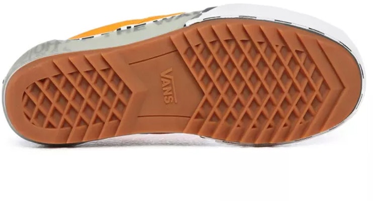 Vans Classic Slip-On Stacked 'Logo Stack - Bright Marigold' Terang VN0A4TZV1LC Purchase Vans Classic Slip-On Stacked 'Logo Stack - Bright Marigold' Terang VN0A4TZV1LC