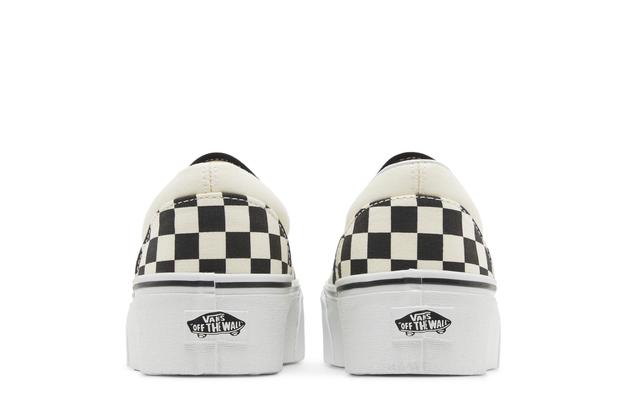 Sizing Vans Classic Slip-On Stackform ''Checkerboard - Zwart Wit'' VN0A7Q5RTYQ
