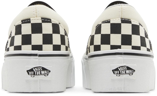 Vans Classic Slip-On Stackform ''Checkerboard - Zwart Wit'' VN0A7Q5RTYQ Sizing Vans Classic Slip-On Stackform ''Checkerboard - Zwart Wit'' VN0A7Q5RTYQ
