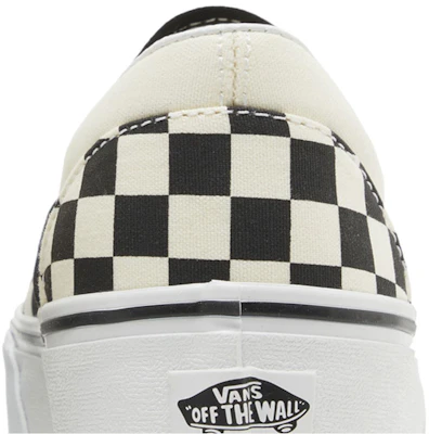 Vans Classic Slip-On Stackform ''Checkerboard - Zwart Wit'' VN0A7Q5RTYQ Cheap Vans Classic Slip-On Stackform ''Checkerboard - Zwart Wit'' VN0A7Q5RTYQ