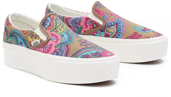 Vans Classic Slip-On Stackform 'Pink Blue' VN0A7Q5RTBN Lookbook Vans Classic Slip-On Stackform 'Pink Blue' VN0A7Q5RTBN