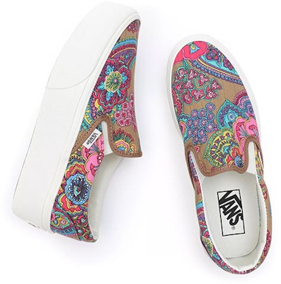 Vans Classic Slip-On Stackform 'Pink Blue' VN0A7Q5RTBN Shop Vans Classic Slip-On Stackform 'Pink Blue' VN0A7Q5RTBN