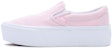 Vans Classic Slip-On Stackform 'Merah Jambu Putih' VN0A7Q5RZXK