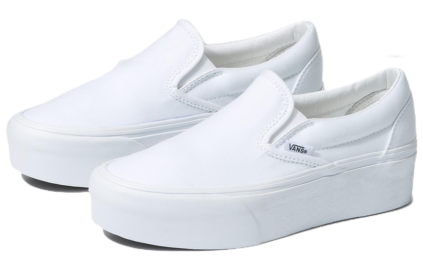 Lookbook Vans Classic Slip-On Stackform 'Putih' VN0A7Q5RW00