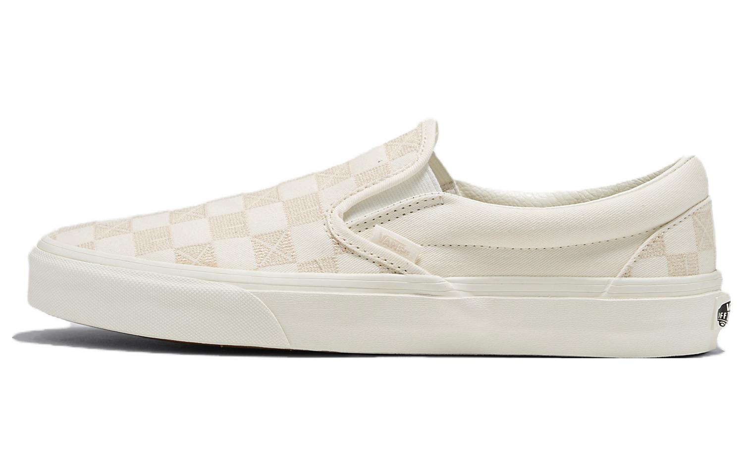 Vans Classic Slip-On Stitch Checkerboard 'Beige' VN000BVZCDA