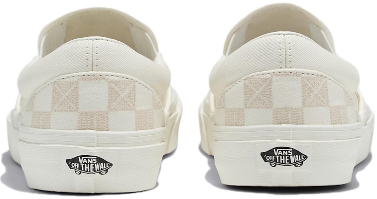 Vans Classic Slip-On Stitch Checkerboard 'Beige' VN000BVZCDA Lookbook Vans Classic Slip-On Stitch Checkerboard 'Beige' VN000BVZCDA