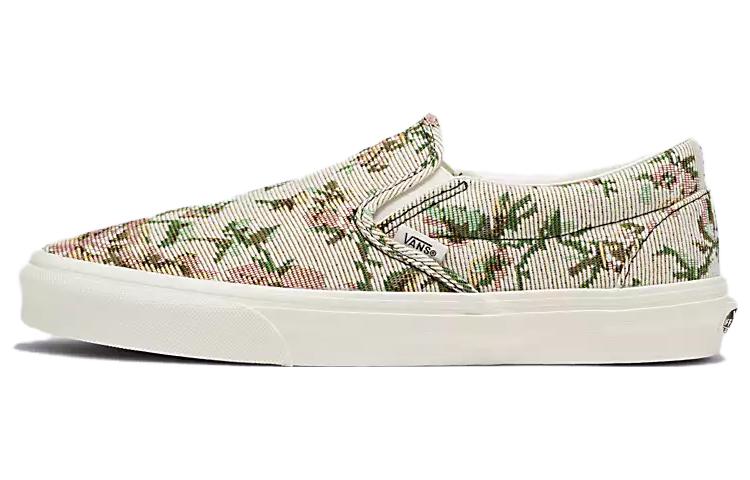 Vans Classic Slip-On Tapestry Floral Shoes 'Beige' VN000BVZCCZ