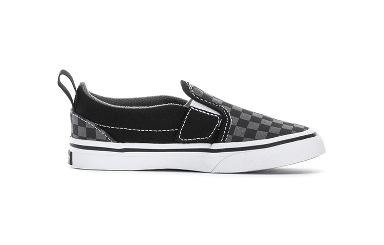 Order Vans Slip-On Sneakers Damier K Hitam/Kelabu VN0A3488EO0