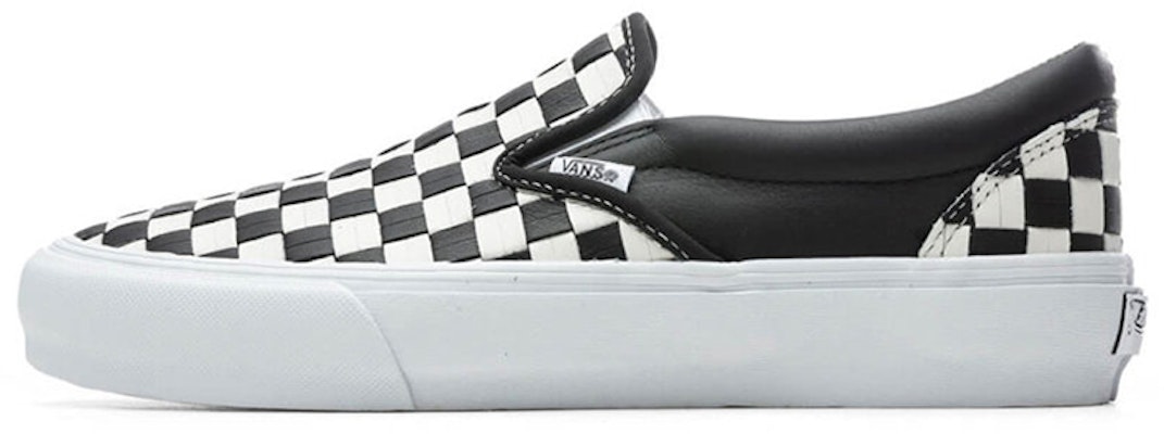 Vans Classic Slip-On VLT LX 'Woven Checker - Black White' VN0A5JJ19JA Buy Vans Classic Slip-On VLT LX 'Woven Checker - Black White' VN0A5JJ19JA
