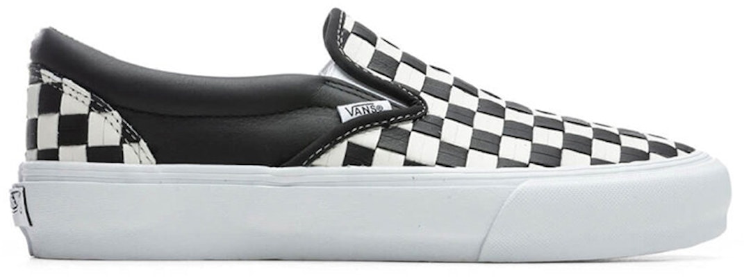 Vans Classic Slip-On VLT LX 'Woven Checker - Black White' VN0A5JJ19JA Order Vans Classic Slip-On VLT LX 'Woven Checker - Black White' VN0A5JJ19JA