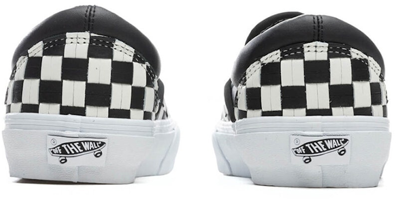 Vans Classic Slip-On VLT LX 'Woven Checker - Black White' VN0A5JJ19JA Purchase Vans Classic Slip-On VLT LX 'Woven Checker - Black White' VN0A5JJ19JA