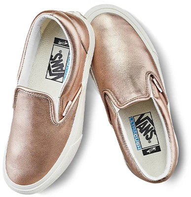 Vans slip-on Vlt Lx 低筒 滑板鞋 女款 玫瑰金 Shop Vans slip-on Vlt Lx 低筒 滑板鞋 女款 玫瑰金