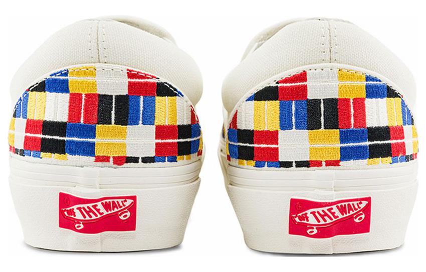 Shop Vans Classic Slip-On Vlt LX x CASESTUDY 'Multi Kotak-Kotak' VN0A3QXYBP