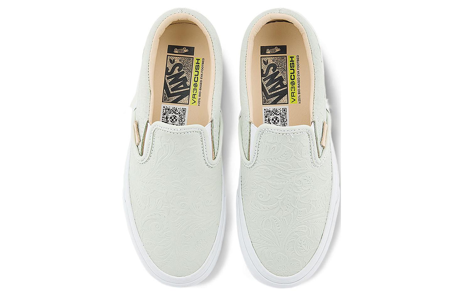 Vans Classic Slip-On VR3 LX 'Floral Imprint - Light Green' 圖 4