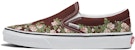반스 클래식 슬립온 "벽꽃" 플로럴 (비터 초콜릿) VN0009Q77YO