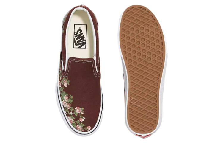 Purchase 반스 클래식 슬립온 "벽꽃" 플로럴 (비터 초콜릿) VN0009Q77YO