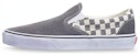 Vans Classic Slip-On Washed Asphalt Checkerboard Lelaki/Wanita Kasual. VN0A4U38HQE