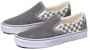 Vans Classic Slip-On Washed Asphalt Checkerboard Lelaki/Wanita Kasual. VN0A4U38HQE