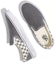 Lookbook Vans Classic Slip-On Washed Asphalt Checkerboard Lelaki/Wanita Kasual. VN0A4U38HQE