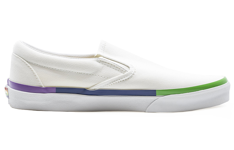 Order Vans Classic Slip-On Putih/Kuning VN0A5AO82E6