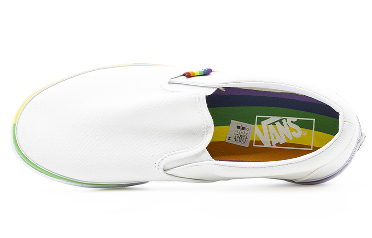 Lookbook Vans Classic Slip-On Putih/Kuning VN0A5AO82E6