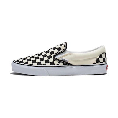 Vans Classic Slip-On Wide 'Checkerboard - Black White'
