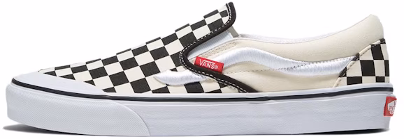 Vans Classic Slip-On 138 'Sidestripe - Black Checkerboard' VN000BW3BKC Vans Classic Slip-On 138 'Sidestripe - Black Checkerboard' VN000BW3BKC