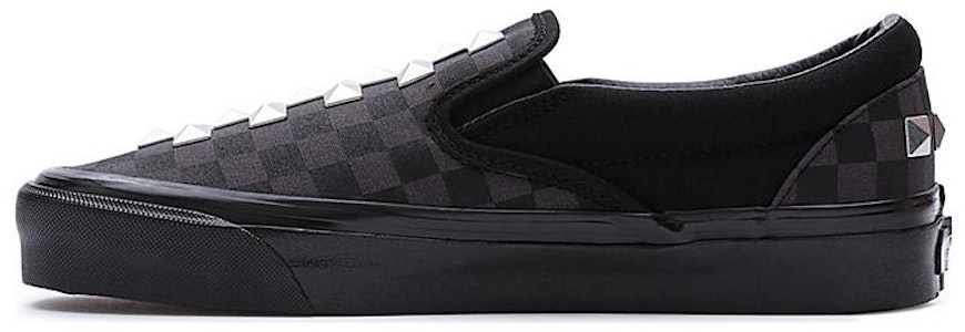 Vans经典款98 DX棋盘格黑白色一脚蹬帆布鞋 VN0A7Q58BKA Buy Vans经典款98 DX棋盘格黑白色一脚蹬帆布鞋 VN0A7Q58BKA