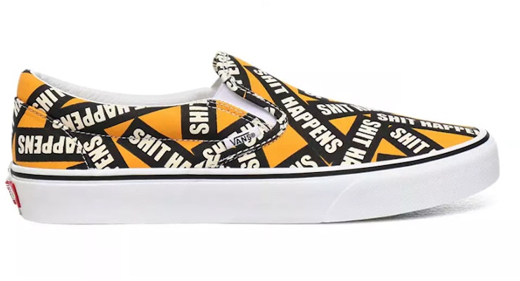 Vans Shit Happens Classic Slip-On Jingga VN0A4U38WTX Order Vans Shit Happens Classic Slip-On Jingga VN0A4U38WTX