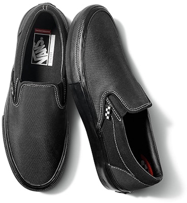 Vans Skate Slip-On Klasik Hitam VN0A5FCABLK Lookbook Vans Skate Slip-On Klasik Hitam VN0A5FCABLK