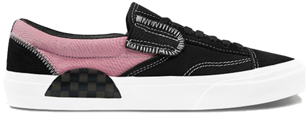 Vans Slip-on Cap Black Pink Unisex 'Black Pink' VN0A3WM5BEM Order Vans Slip-on Cap Black Pink Unisex 'Black Pink' VN0A3WM5BEM