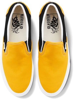 Vans Slip-On Black Yellow Unisex 'Black Yellow' VN0A4BV3068 Lookbook Vans Slip-On Black Yellow Unisex 'Black Yellow' VN0A4BV3068