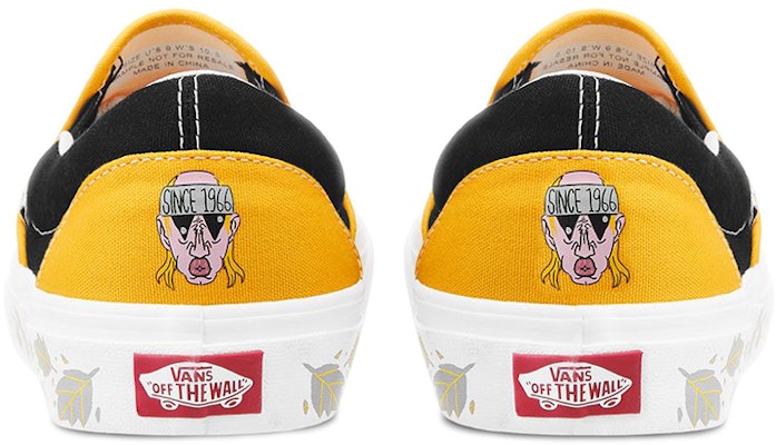 Vans Slip-On Black Yellow Unisex 'Black Yellow' VN0A4BV3068 Purchase Vans Slip-On Black Yellow Unisex 'Black Yellow' VN0A4BV3068
