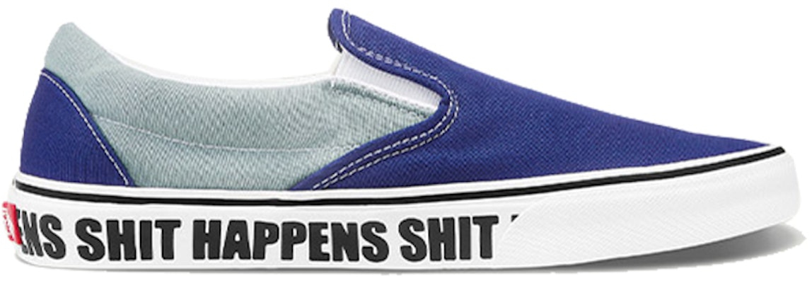 Vans懶人鞋 防滑耐磨 低筒 板鞋 男女同款 藍色 Order Vans懶人鞋 防滑耐磨 低筒 板鞋 男女同款 藍色