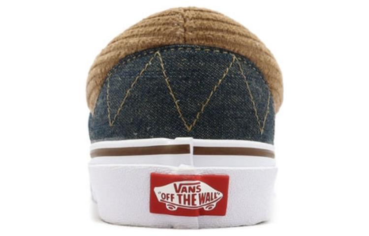 Vans Remix Slip-on Denim Corduroy 'Blue Brown' 圖 4