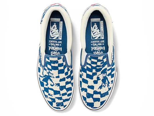 Vans Classic Slip-On 'Blue Checkerboard' VN0A4BWDAPG Lookbook Vans Classic Slip-On 'Blue Checkerboard' VN0A4BWDAPG