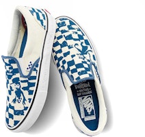 Vans Classic Slip-On 'Checkerboard Biru' VN0A4BWDAPG Shop Vans Classic Slip-On 'Checkerboard Biru' VN0A4BWDAPG