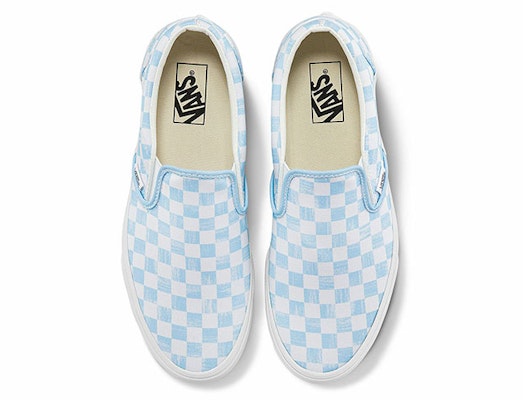 Vans Classic Slip-On 'Blue White' VN0A7VCFYRQ Lookbook Vans Classic Slip-On 'Blue White' VN0A7VCFYRQ