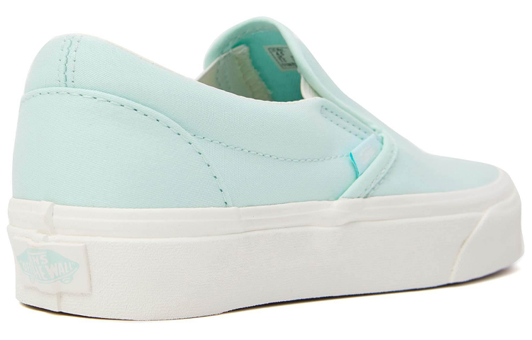 Shop Vans Classic Slip-On 'Azul Menta' VN0A38F7VLP