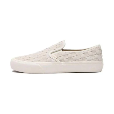 Vans Leather Weave Slip-On VR3 SF 'Marshmallow'