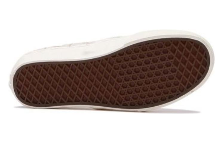 Vans Leather Weave Slip-On VR3 SF 'Marshmallow' 圖 6