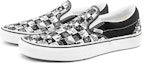 Order Vans Slip-on Corak Doodle Klasik 'Hitam Putih' VN0A5AO86U6