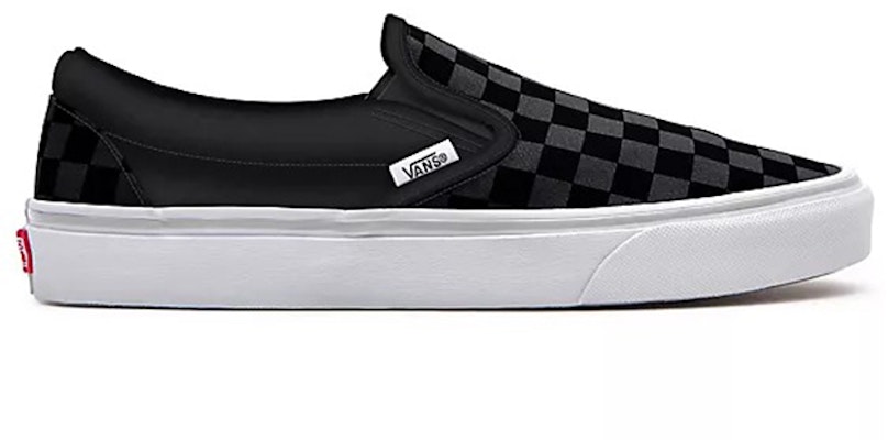 Vans 客製化滑入式黑灰色盒子棋低筒鞋 Order Vans 客製化滑入式黑灰色盒子棋低筒鞋
